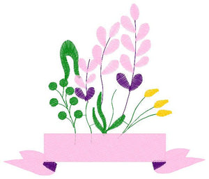 Lavender embroidery designs - Spring flowers embroidery design machine embroidery pattern - Kitchen towel embroidery file - kitchen cloth