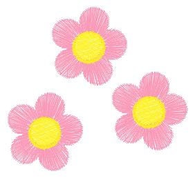 Flowers embroidery designs - Mini Flower embroidery design machine embroidery pattern - Towel embroidery file - floral embroidery pes jef Marcia Embroidery