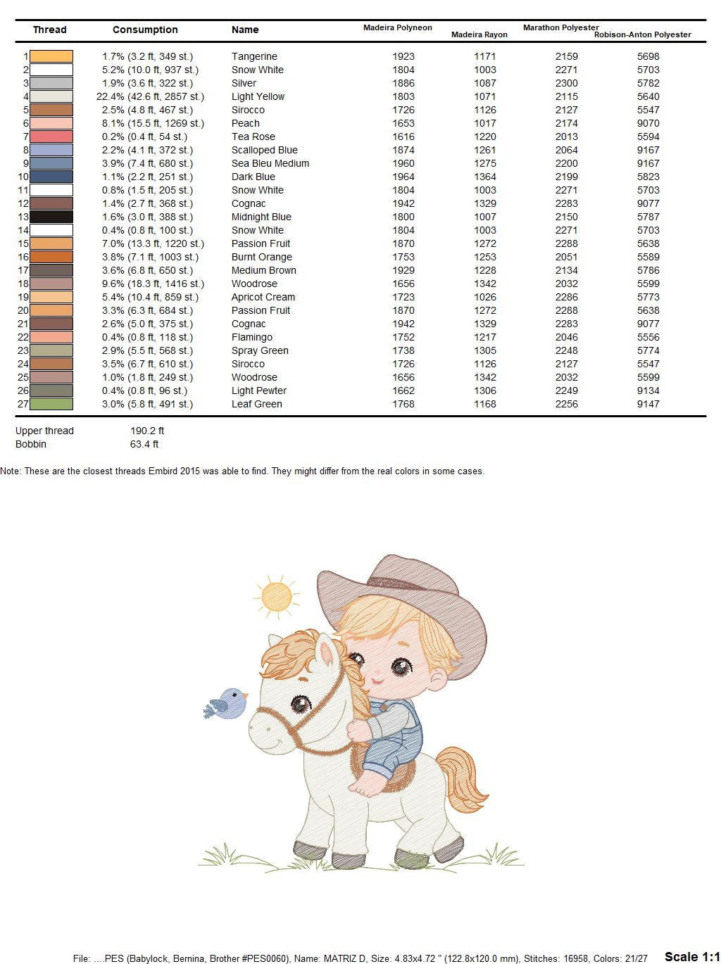 Cowboy embroidery design - Baby boy with horse embroidery designs machine embroidery pattern - Farm ranch embroidery file - instant download