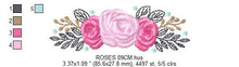 Cargar imagen en el visor de la galería, Roses embroidery designs - Towel embroidery design machine embroidery pattern - Rose embroidery file - kitchen embroidery - instant download
