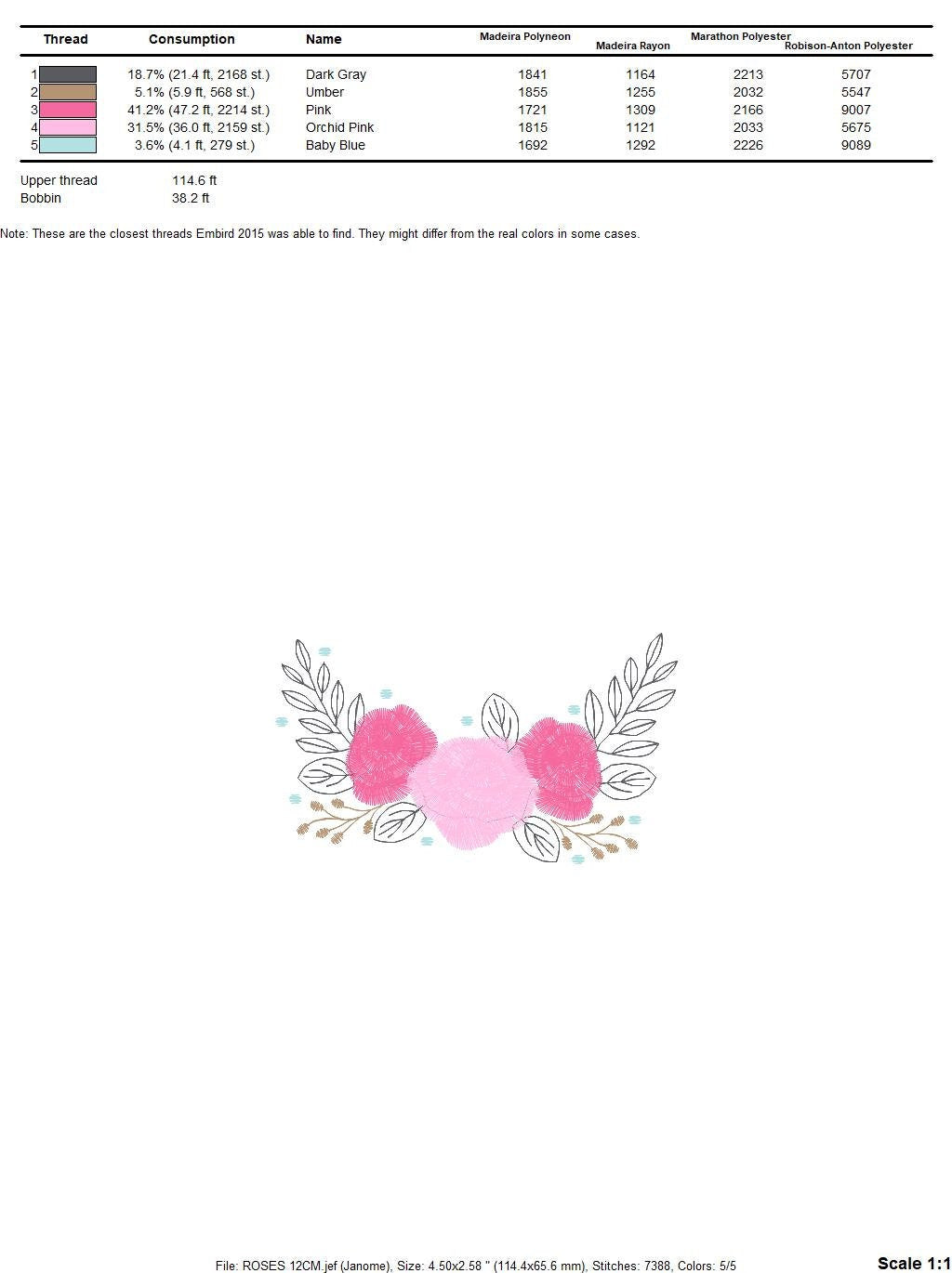 Roses embroidery designs - Towel embroidery design machine embroidery pattern - Rose embroidery file - flower embroidery for kitchen DST XXX