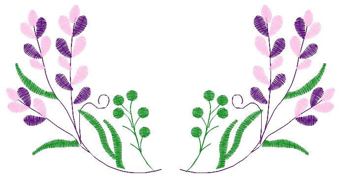 Lavender embroidery designs - Flowers embroidery design machine embroidery pattern - Kitchen Tea towel embroidery file - instant download Marcia Embroidery