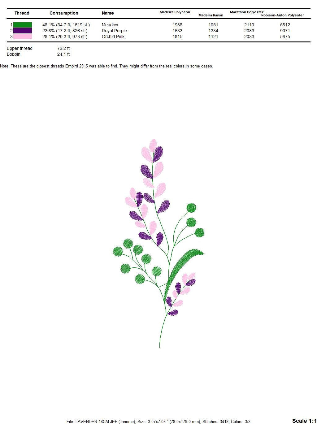 Lavender embroidery designs - Spring flowers embroidery design machine embroidery pattern - Tea towel embroidery file - kitchen cloth apron
