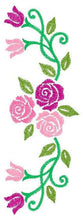 Laden Sie das Bild in den Galerie-Viewer, Roses embroidery designs - Flower embroidery design machine embroidery pattern - Floral embroidery file - instant embroidery download pes
