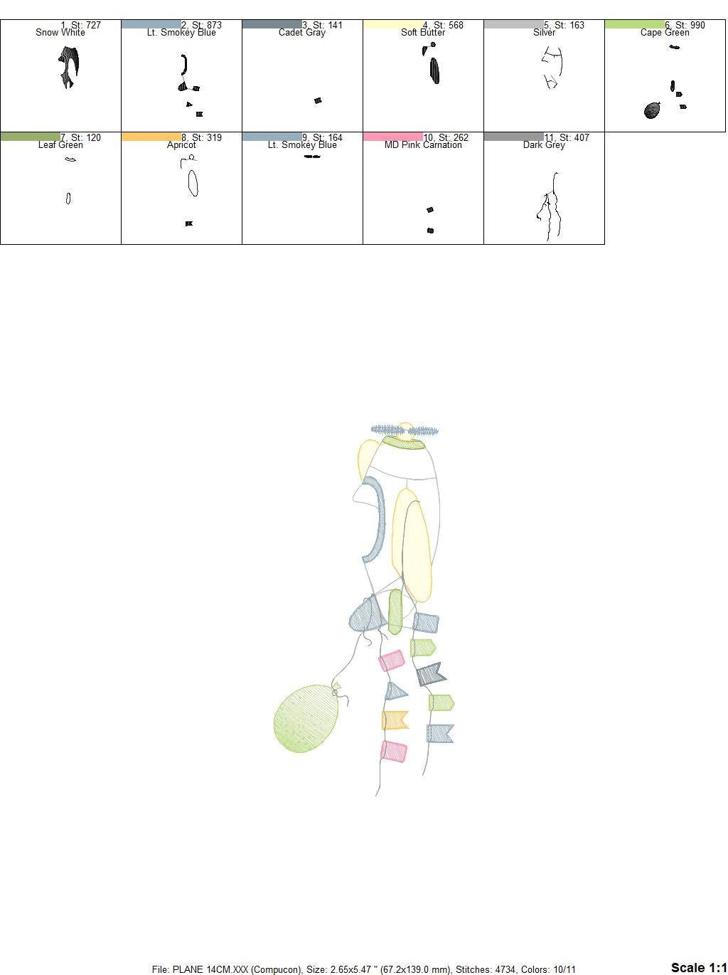 Plane embroidery designs - Airplane embroidery design machine embroidery pattern - Baby boy embroidery file - Plane with flags pes download