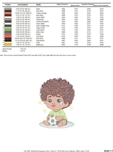 Baby boy embroidery designs - Soccer embroidery design machine embroidery file - Boy with ball and curly hair embroidery - Soccer player