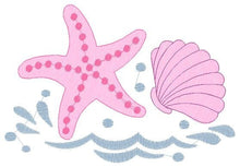 Cargar imagen en el visor de la galería, Starfish embroidery designs - Star sea embroidery design machine embroidery pattern - Mermaid embroidery design - Shell embroidery ocean
