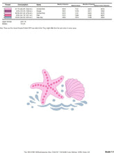 Cargar imagen en el visor de la galería, Starfish embroidery designs - Star sea embroidery design machine embroidery pattern - Mermaid embroidery design - Shell embroidery ocean
