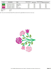 Laden Sie das Bild in den Galerie-Viewer, Roses embroidery designs - Kitchen Towel embroidery design machine embroidery pattern - Rose embroidery file - Flower embroidery pes hus jef
