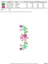 Laden Sie das Bild in den Galerie-Viewer, Roses embroidery designs - Flower embroidery design machine embroidery pattern - Floral embroidery file - instant embroidery download pes
