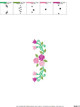 Cargar imagen en el visor de la galería, Roses embroidery designs - Flower embroidery design machine embroidery pattern - Floral embroidery file - instant embroidery download pes
