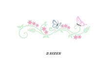 Cargar imagen en el visor de la galería, Flower garden embroidery designs - Roses embroidery design machine embroidery pattern - Tea towel embroidery file - kitchen cloth apron
