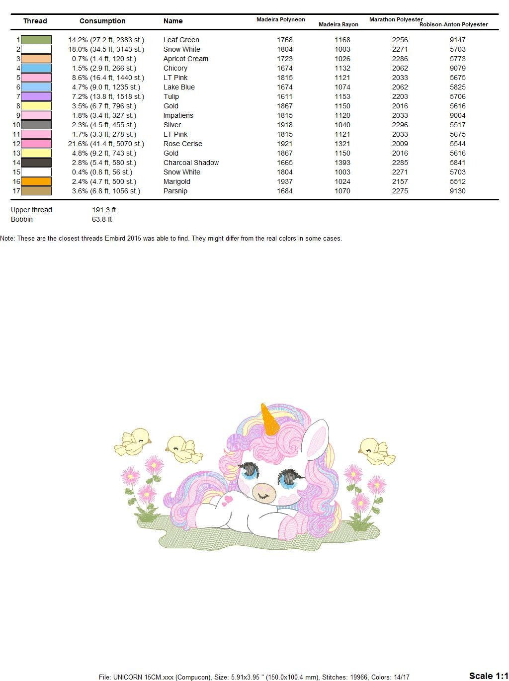 Unicorn embroidery designs - Baby Girl embroidery design machine embroidery pattern - Fairy tale magical Fantasy - instant download pes jef