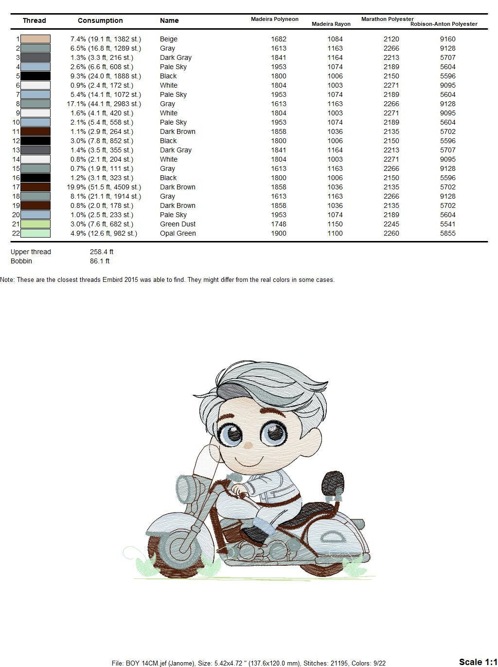 Boy with motorcycle embroidery designs - Baby Boy embroidery design machine embroidery pattern - Motorcyclist Biker Chopper ride download