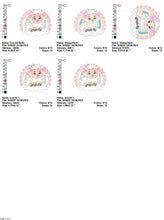 Cargar imagen en el visor de la galería, Sheep with rainbow embroidery design - Rainbow embroidery designs machine embroidery pattern - baby girl embroidery file newborn embroidery
