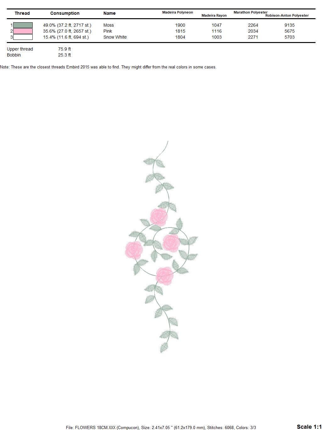 Flowers embroidery designs - Roses embroidery design machine embroidery pattern - Monogram embroidery file - instant download towels pes jef