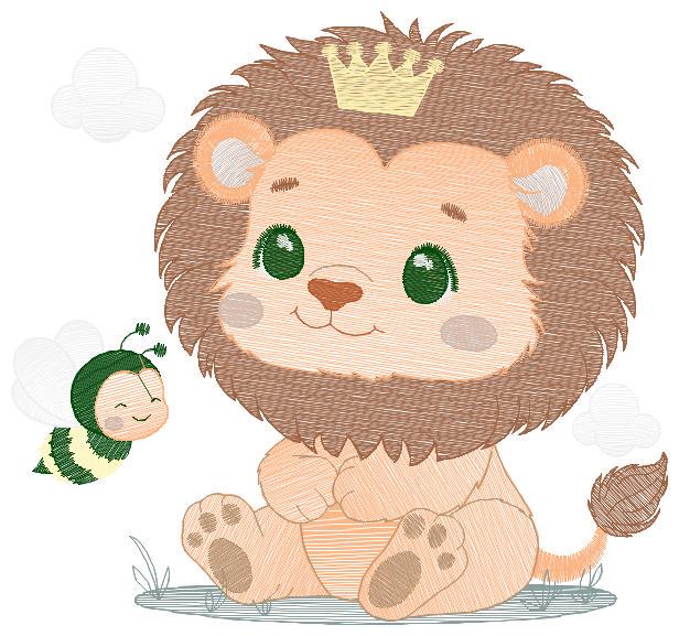 Lion embroidery designs - Safari animal embroidery design machine embroidery pattern - Lion King embroidery file - instant download pes jef