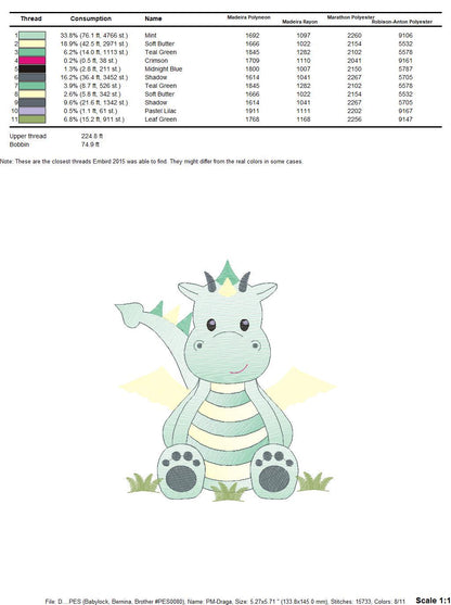 Dragon embroidery designs - Flying Dragon embroidery design machine embroidery pattern - Baby boy embroidery file - instant download pes jef