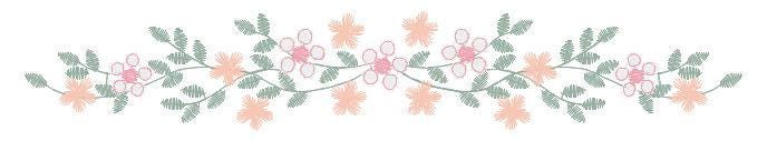 Flower line embroidery designs - Roses embroidery design machine embroidery pattern - Kitchen towel embroidery file - instant download pes
