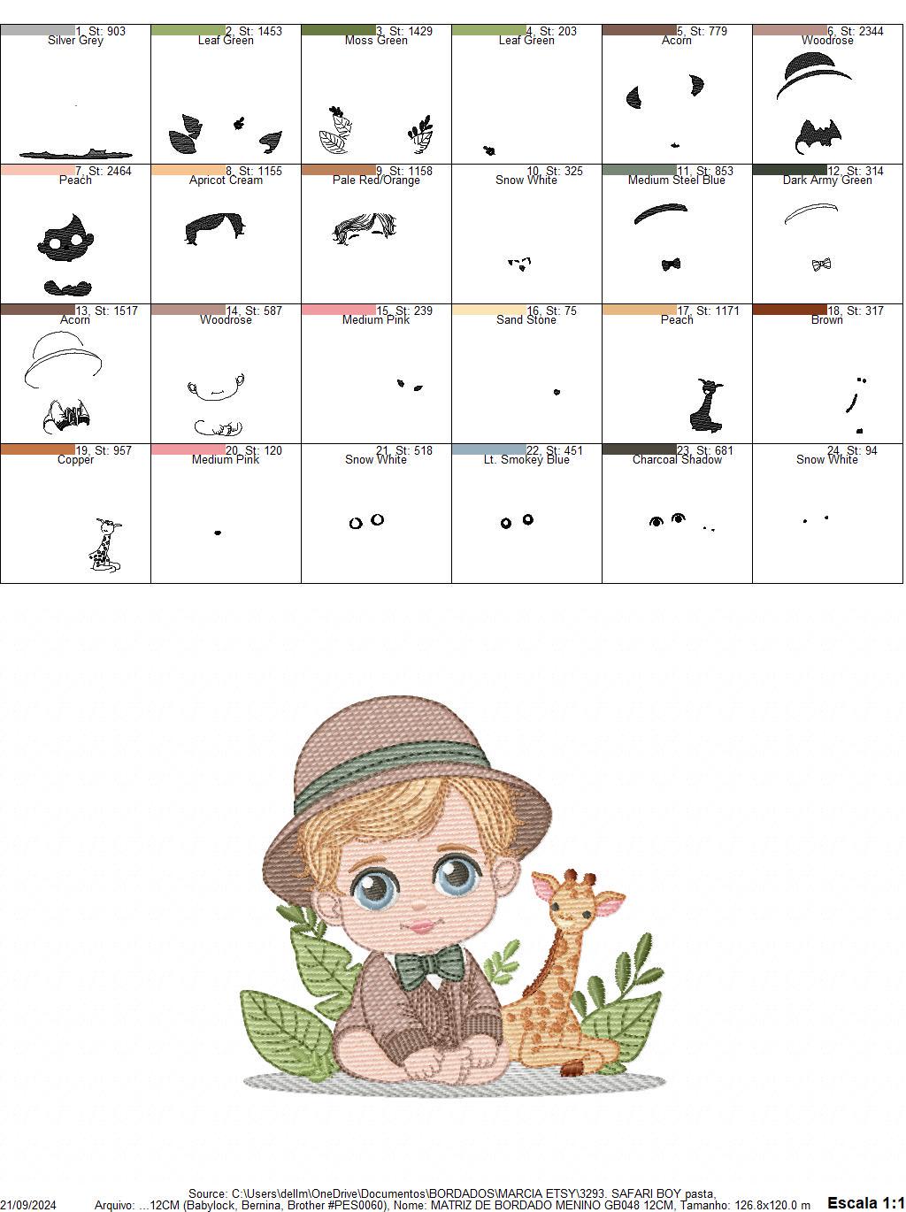 Safari Baby Boy embroidery designs - Explorer baby boy embroidery design machine embroidery pattern - Giraffe embroidery - instant download