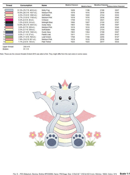 Dragon embroidery designs - Dragon with wings embroidery design machine embroidery pattern - Baby boy embroidery file - instant download pes
