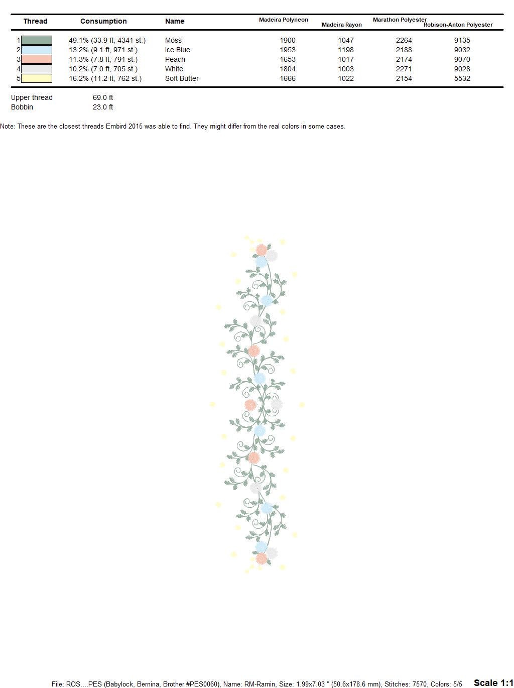 Flower line embroidery designs - Roses embroidery design machine embroidery pattern - Kitchen towel embroidery file - instant download dst