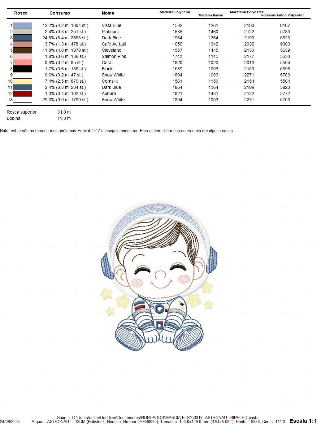 Astronaut embroidery designs - Baby boy embroidery design machine embroidery pattern - Space embroidery file Star Rocket - instant download