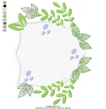 Carica l&#39;immagine nel visualizzatore di Gallery, Frame embroidery designs - Laurel Shield embroidery design machine embroidery pattern - Baby boy embroidery file - instant download pes jef
