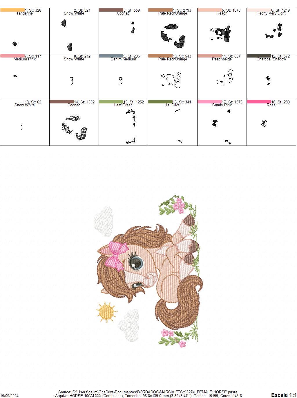 Laying Horse embroidery design - Farm animal embroidery designs machine embroidery pattern - Horse Ranch embroidery file - instant download