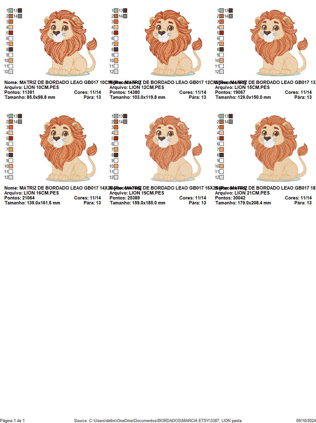 Lion embroidery designs - Safari wild animal embroidery design machine embroidery pattern - Africa Lion king - instant download pes jef dst