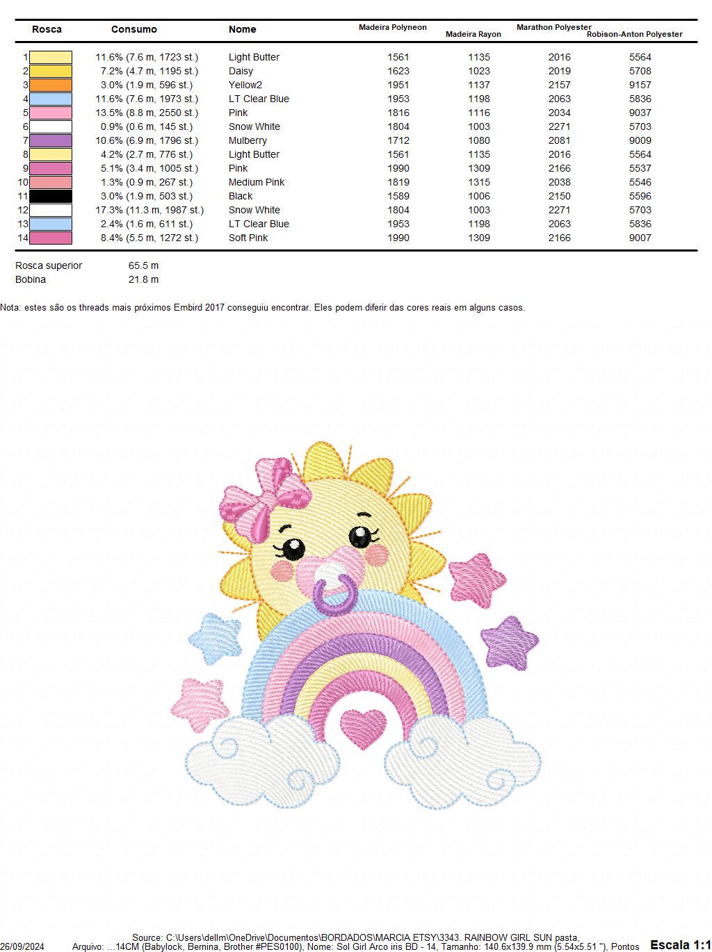 Sun with pacifier embroidery design - Rainbow embroidery design machine embroidery pattern - sky clouds stars lace - instant download pes