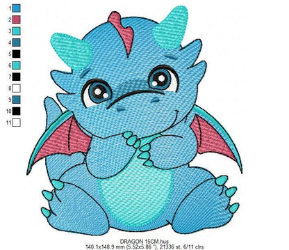 Dragon embroidery designs - Flying Dragon embroidery design machine embroidery pattern - Baby boy embroidery file - instant download pes jef
