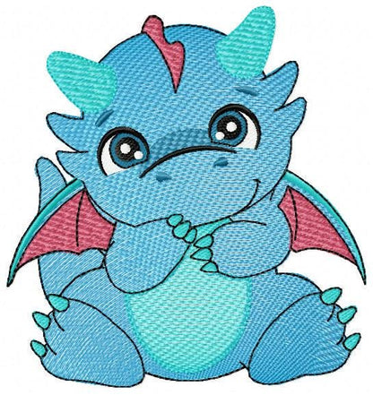 Dragon embroidery designs - Flying Dragon embroidery design machine embroidery pattern - Baby boy embroidery file - instant download pes jef