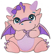 Load image into Gallery viewer, Dragon embroidery designs - Flying Dragon embroidery design machine embroidery pattern - Baby boy embroidery file - instant download pes jef
