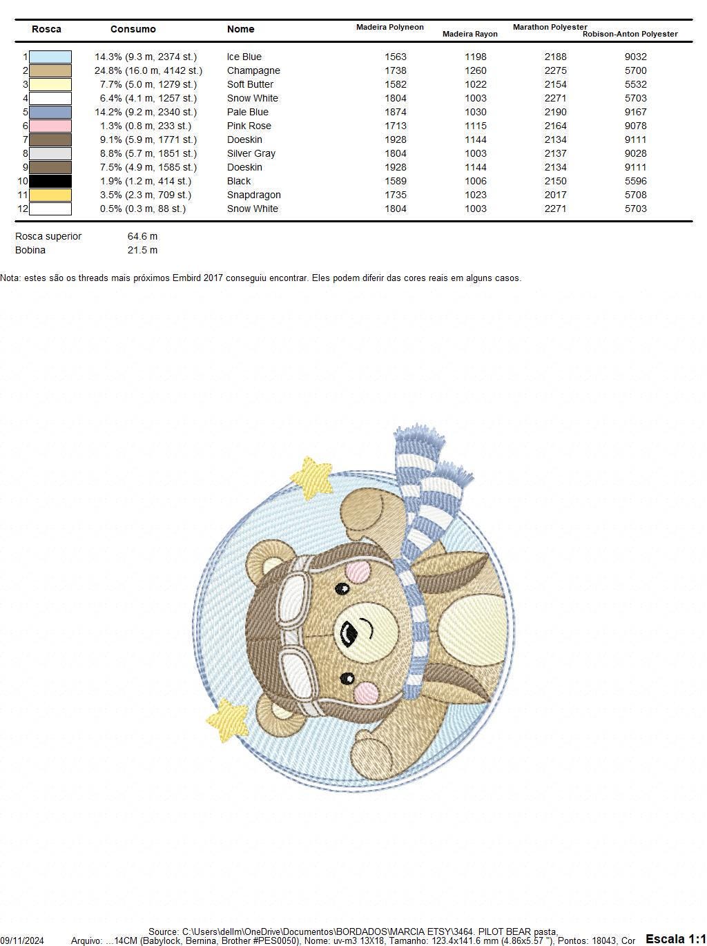 Pilot Bear Frame embroidery designs - Boy Aviator with cap and goggles embroidery design machine embroidery pattern - instant download pes