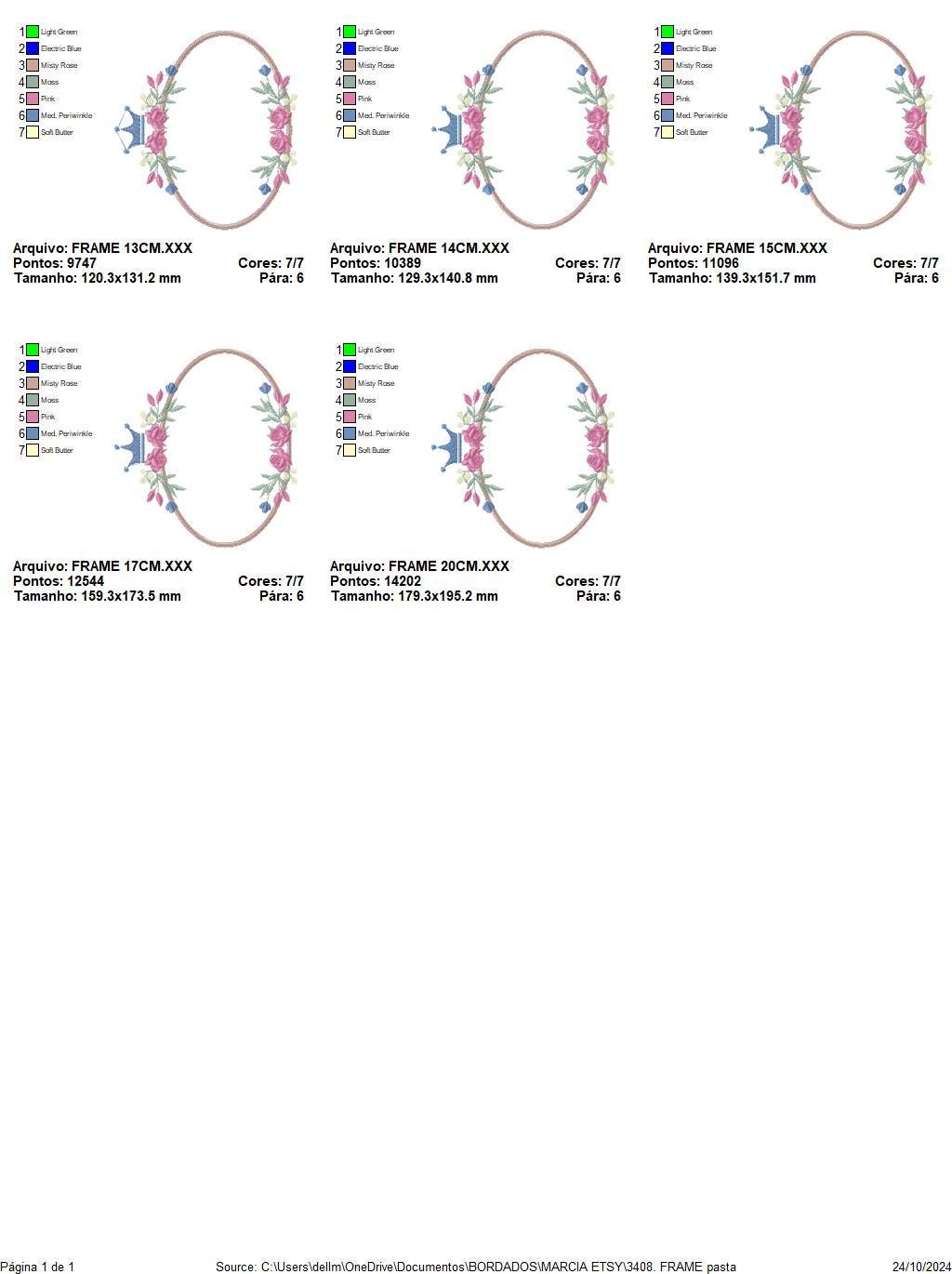Frame with flowers embroidery designs - Floral Laurel Shield embroidery design machine embroidery pattern - Baby girl - instant download pes