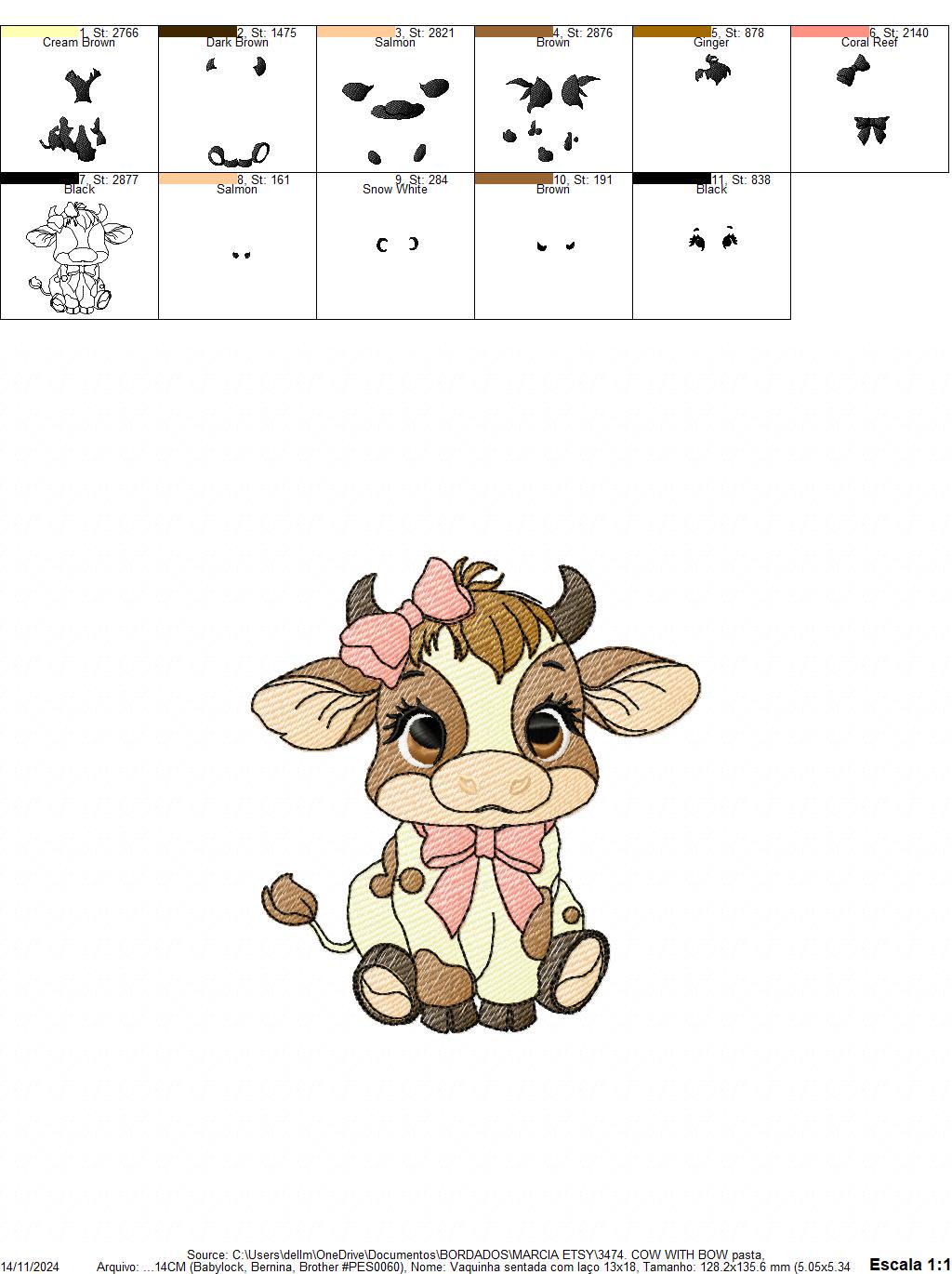 Cow with bow lace embroidery design - Farm Animal Ranch embroidery design machine embroidery pattern - Kitchen Towel file - Instant download