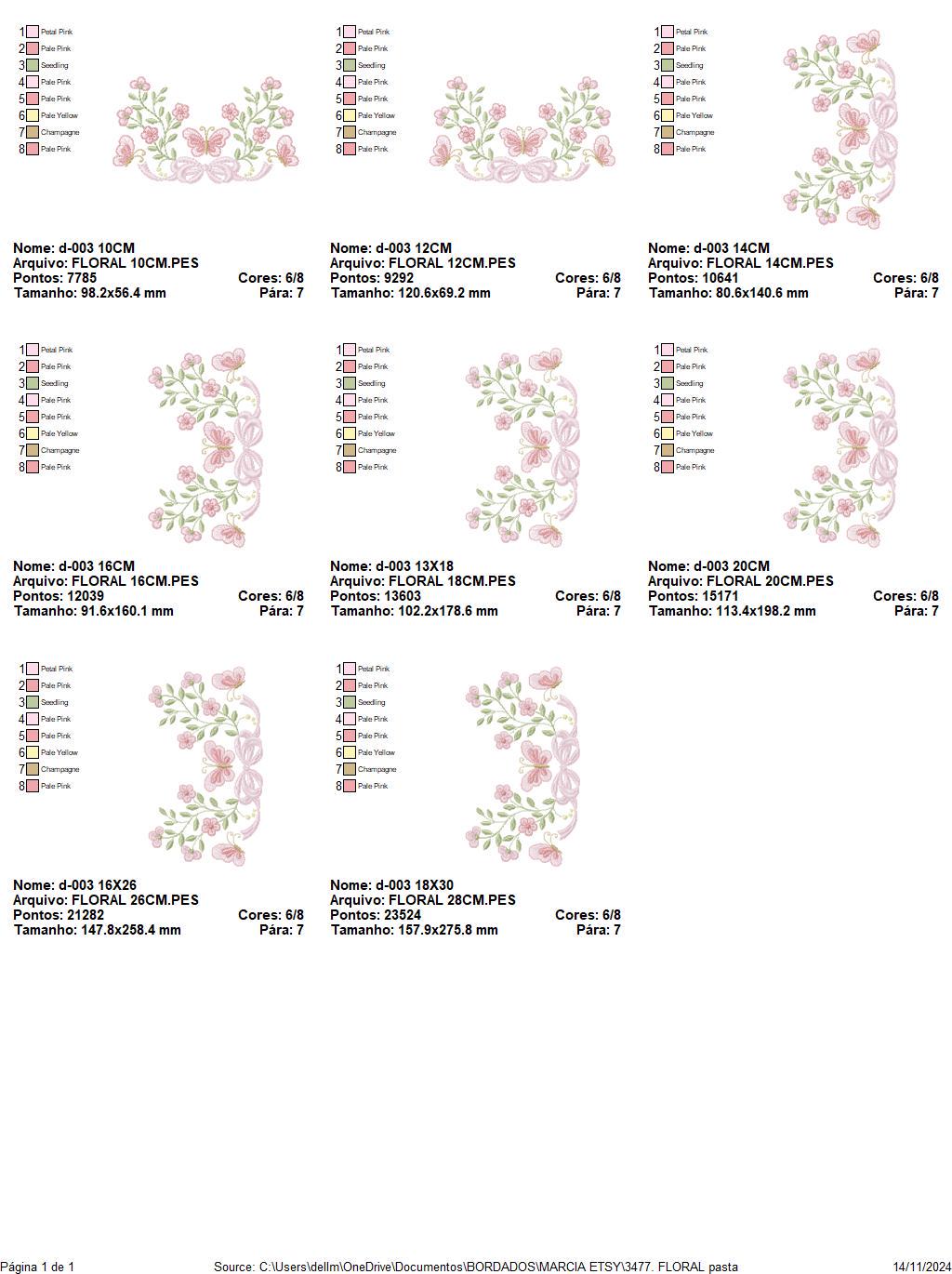 Flowers with lace embroidery designs - Roses with butterfly embroidery machine embroidery pattern - Floral Kitchen towel - instant download