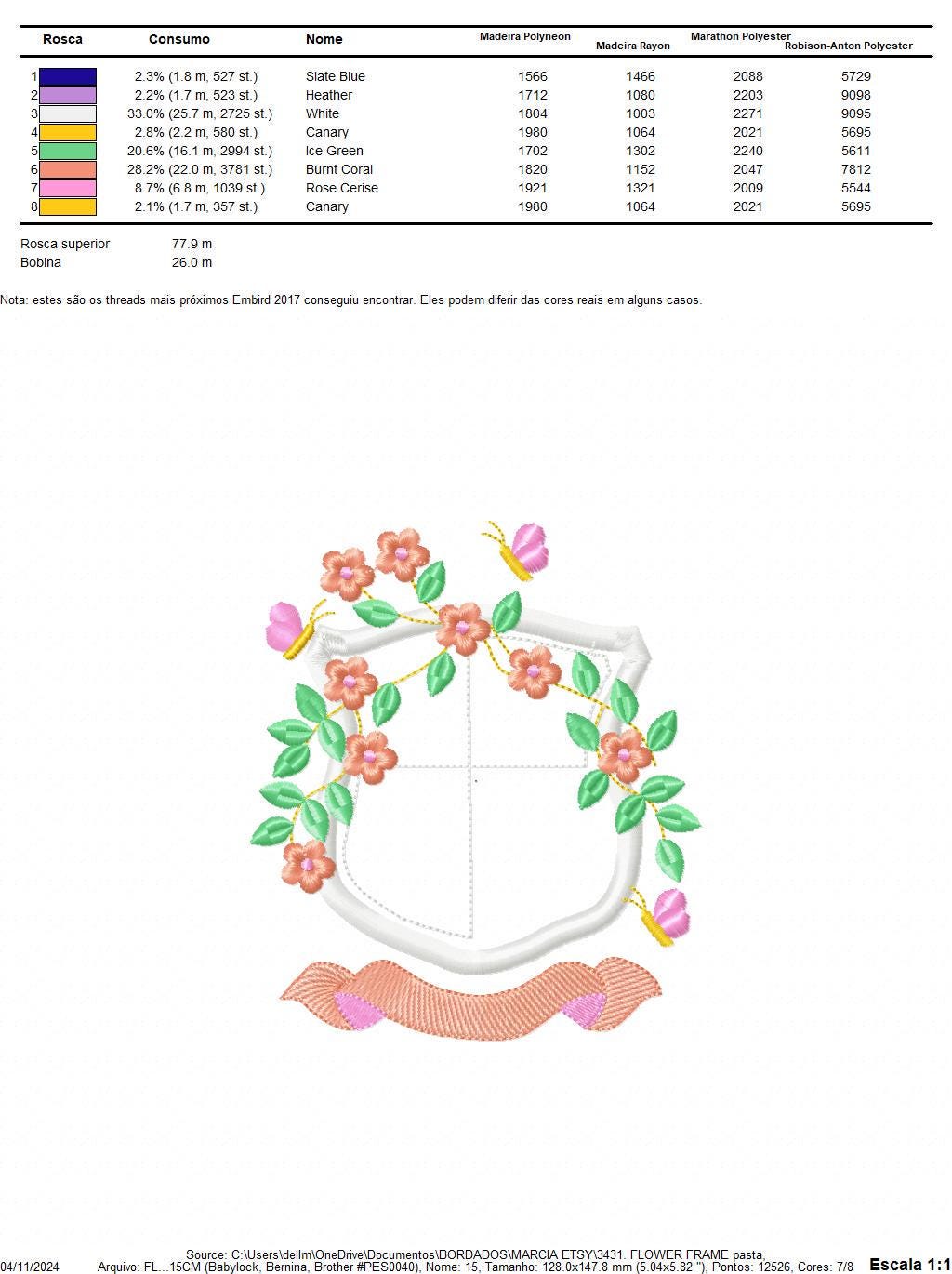 Frame embroidery designs - Flower embroidery design machine embroidery pattern - roses embroidery file - monogram frame applique design