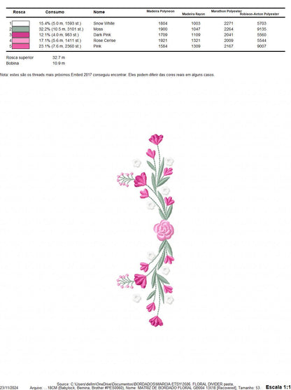 Flowers embroidery designs - Roses embroidery design machine embroidery pattern - Floral Kitchen Towel file - Instant download pes jef dst