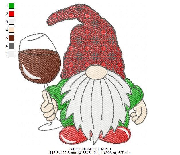 Xmas Girl Elf embroidery designs - Reindeer Santa Claus Helper embroidery design machine embroidery pattern - instant digital download pes