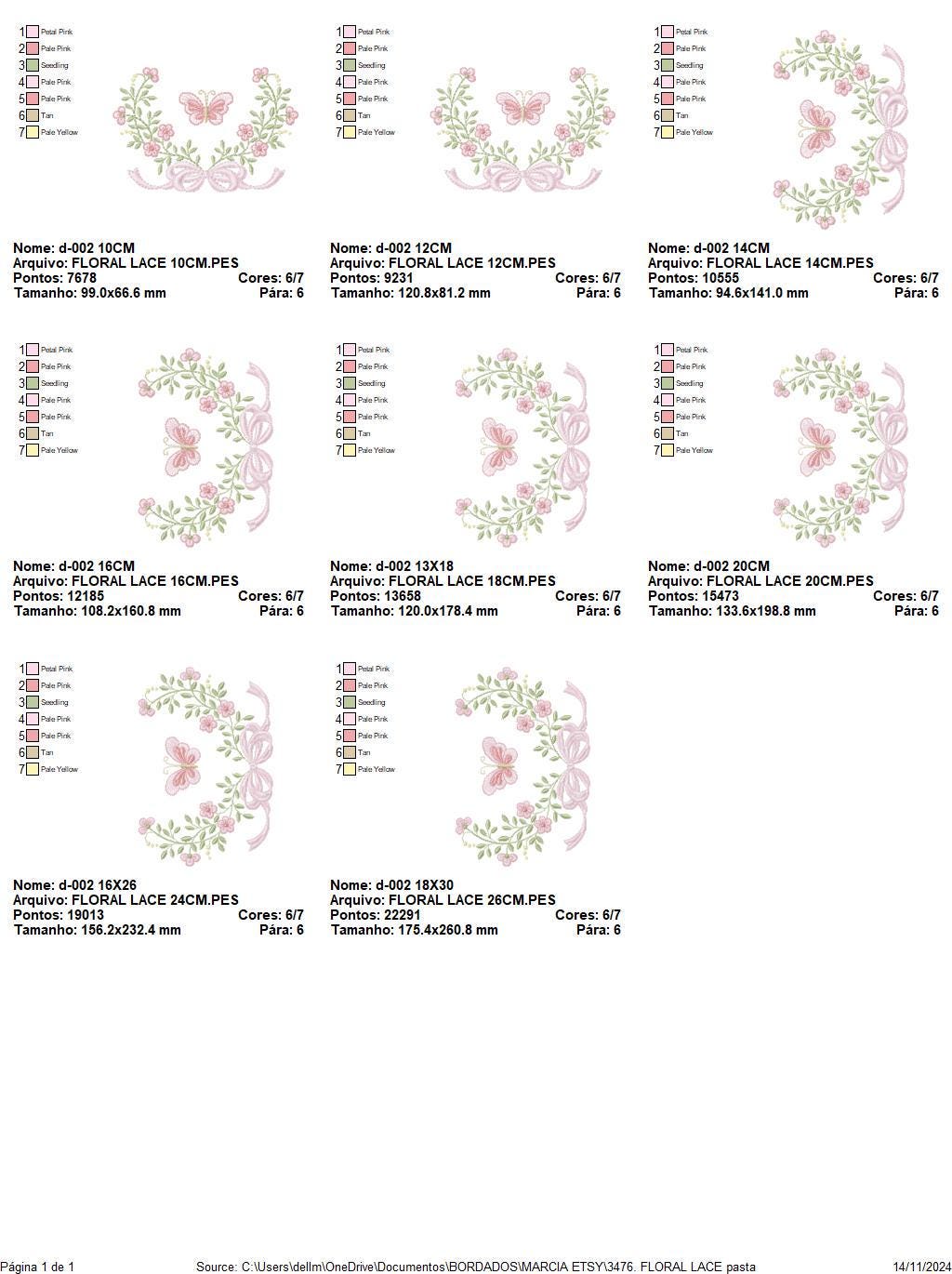 Flower with lace embroidery designs - Roses with butterfly embroidery machine embroidery pattern - Floral Kitchen towel - instant download