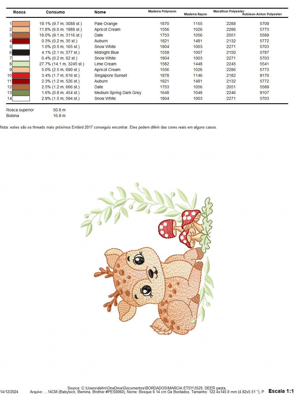 Deer with mushrooms embroidery design - Stag Fawn Forest Animal with laurel frame machine embroidery pattern - Instant download pes jef dst