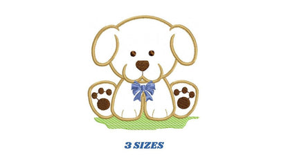 Dogs embroidery designs - Dog embroidery design machine embroidery pattern - Puppy embroidery file kid embroidery dog applique design pes