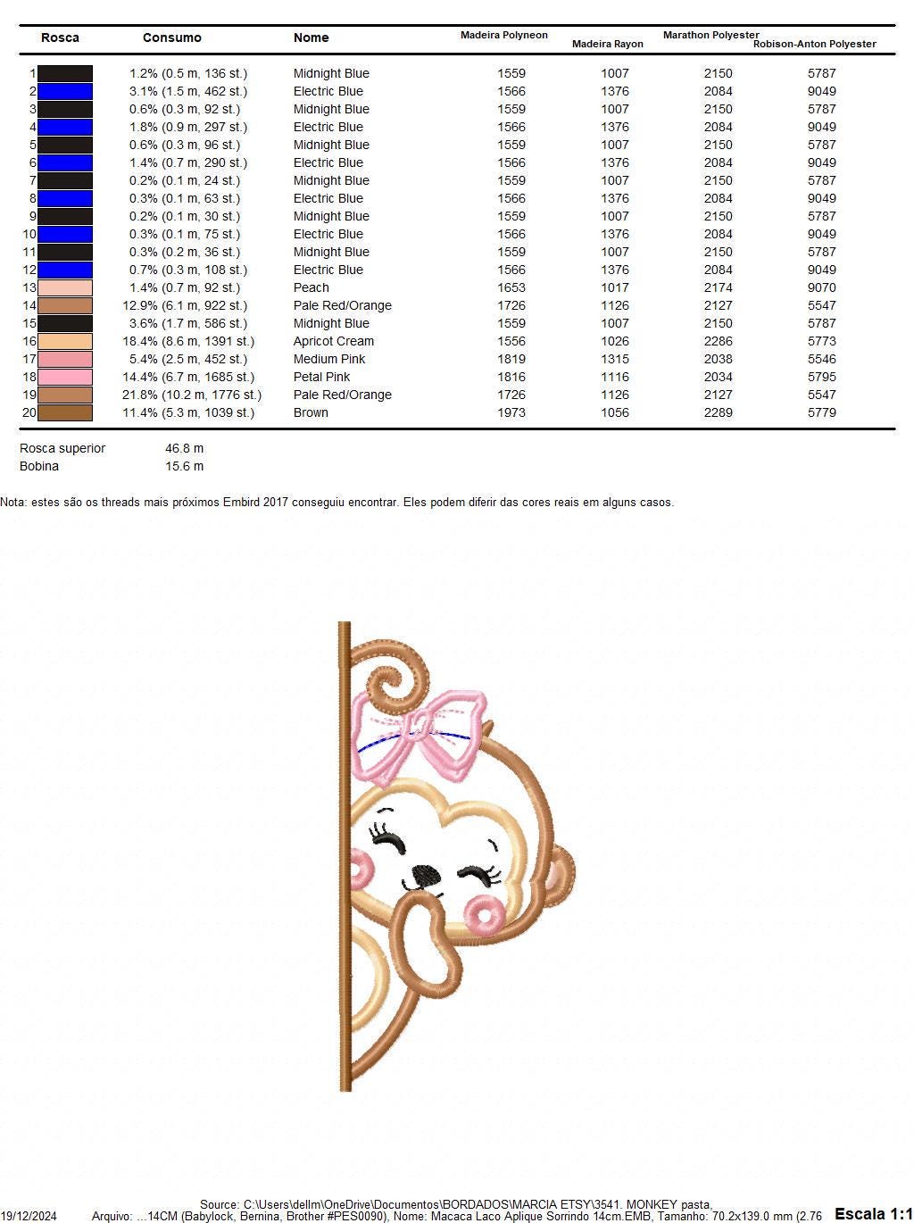 Female Monkey with lace embroidery designs - Peek a boo safari animal split machine embroidery pattern - Monkey applique - Instant download