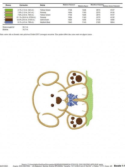 Dogs embroidery designs - Dog embroidery design machine embroidery pattern - Puppy embroidery file kid embroidery dog applique design pes