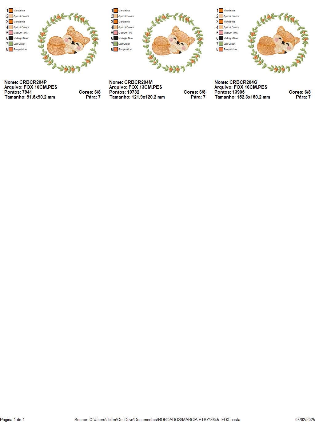 Fox with laurel frame embroidery designs - Sleeping Red Fox machine embroidery pattern - Woodland Animal file - Baby boy - Instant download