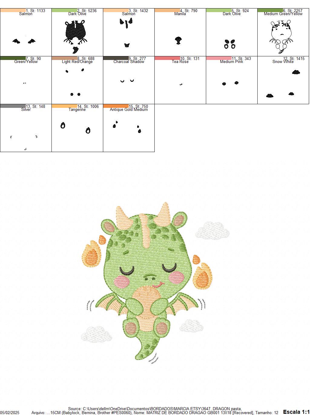 Dragon embroidery designs - Flying Dragon machine embroidery pattern - Baby boy embroidery file - Instant digital download pes jef dst hus