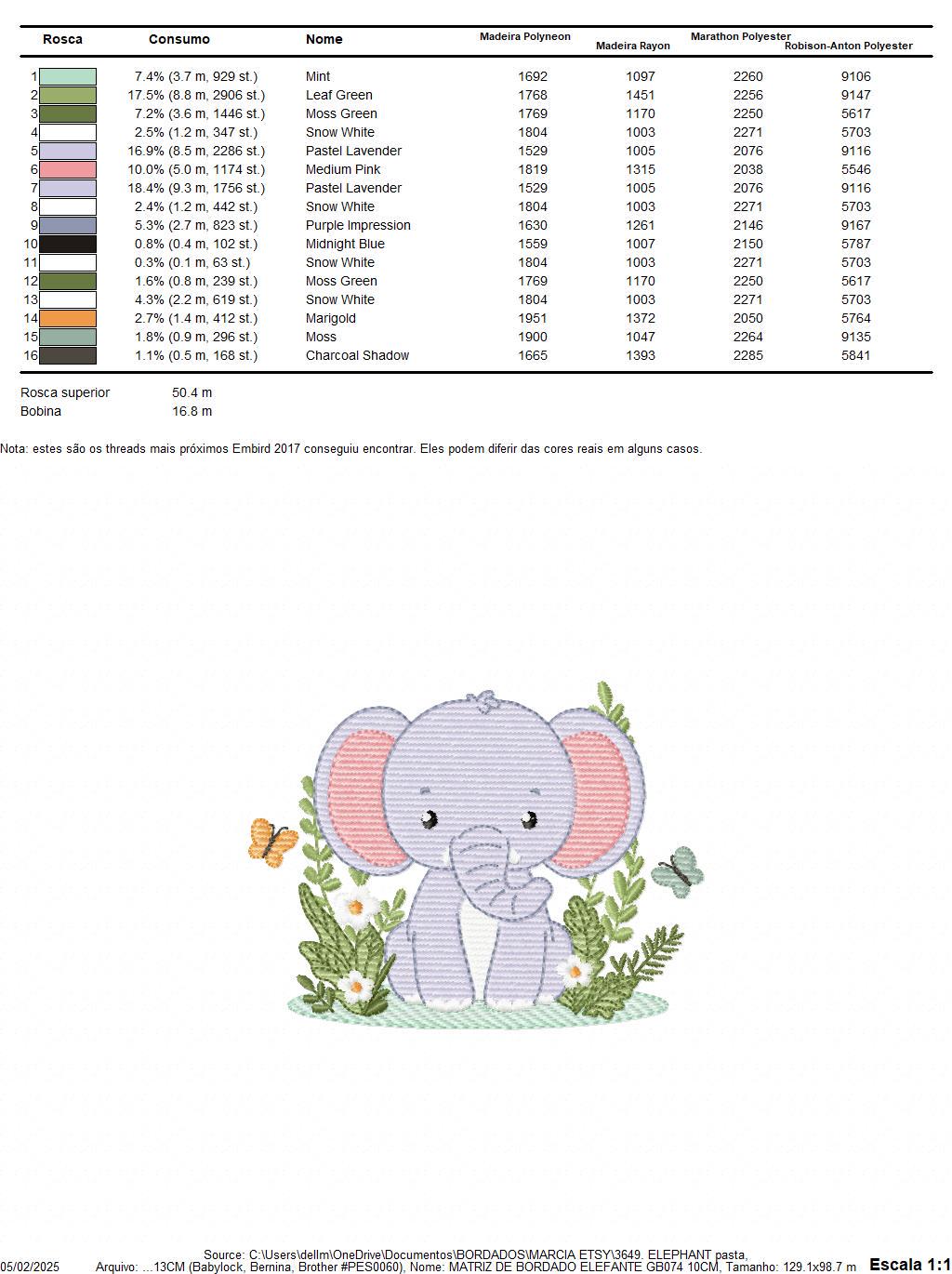 Elephant embroidery designs - Safari Wild Animal machine embroidery pattern - Baby Boy file - Flowers, plants, butterfly - Instant download