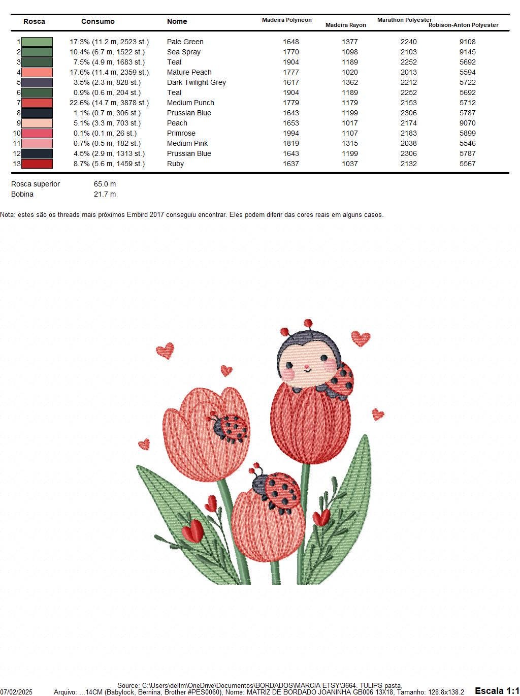 Flowers embroidery designs - Tulips with ladybuy machine embroidery pattern - Red Roses file - Kitchen Grandma Towel - Instant download pes